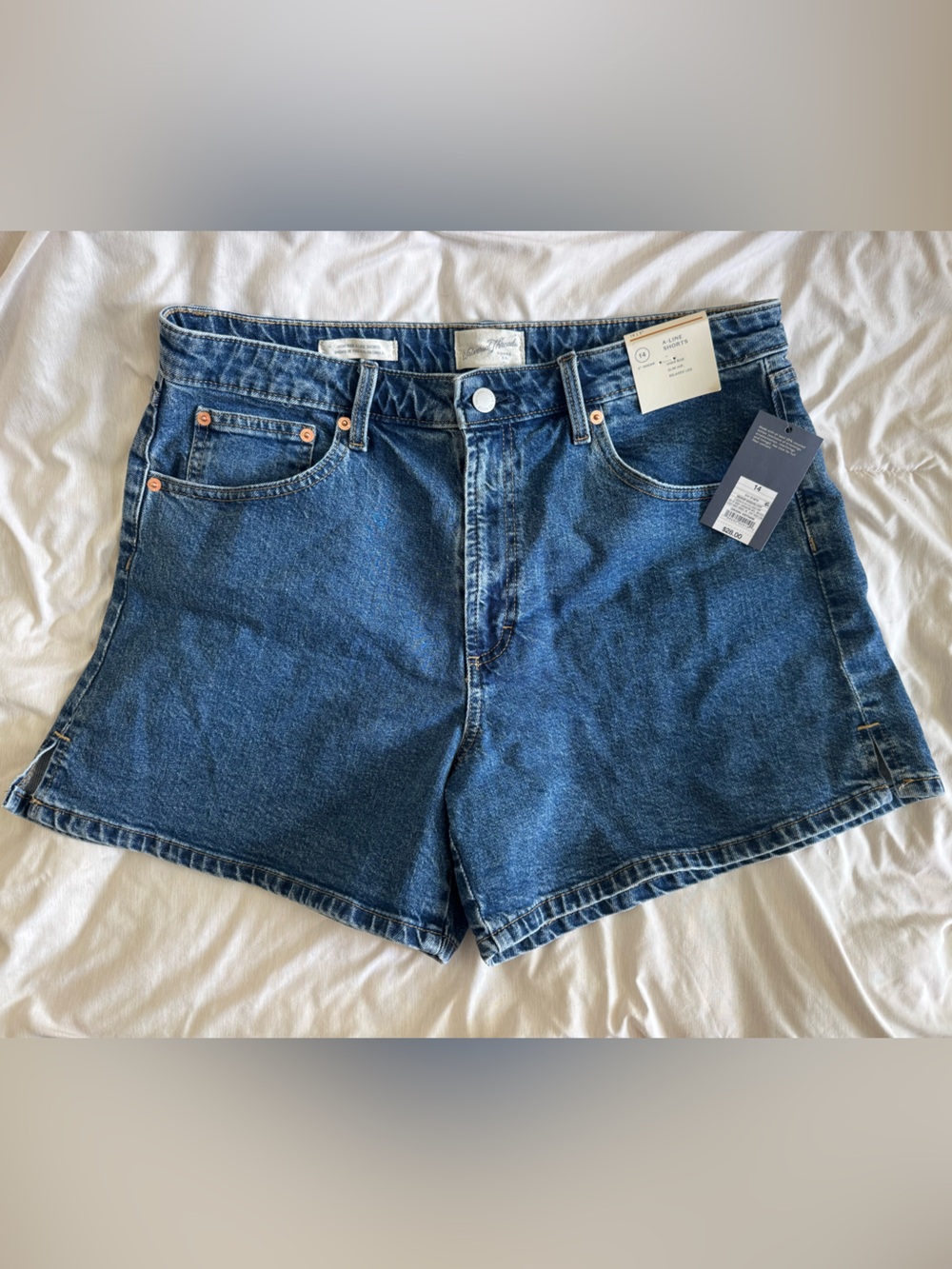 a new day Women's Blue Denim Jean Shorts